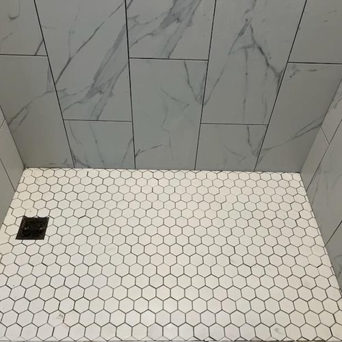 Tile Shower in McFarland, WI by Bisbee's Flooring Center