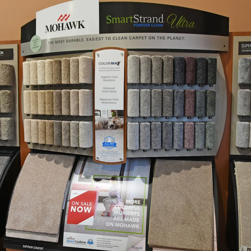 carpet flooring Mohawk in McFarland showroom