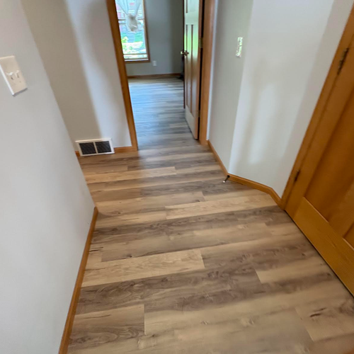 Adura Max Napa Dry Cork flooring in a McFarland home