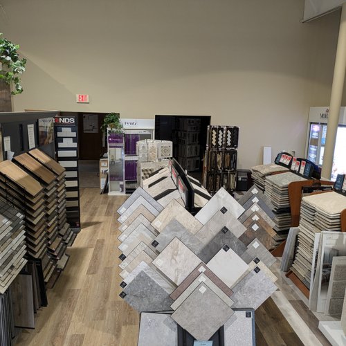Large flooring showroom in McFarland, WI