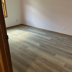 Luxury Vinyl floors in a McFarland, WI home by Bisbee's Flooring Center