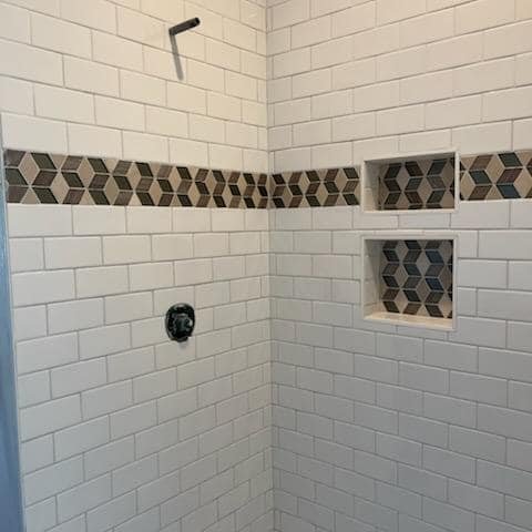 Shower Tile in McFarland, WI by Bisbee's Flooring Center