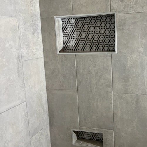 Shower Tile in McFarland, WI by Bisbee's Flooring Center