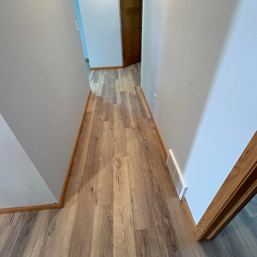 Adura Max Napa Dry Cork floor install by Bisbee's Flooring Center